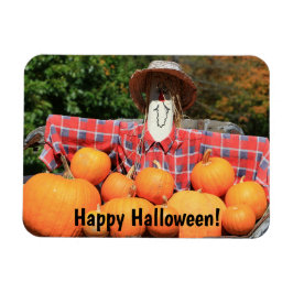 Happy Halloween uit de pompoenpatch Magneet