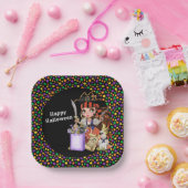 Happy Halloween-uitgang papieren Borden Papieren Bordje (Feest)