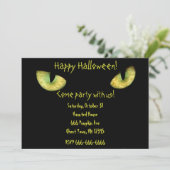 Happy Halloween Uitnodiging (Staand voorkant)