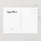 Happy Halloween Uitnodiging Briefkaart (Achterkant)