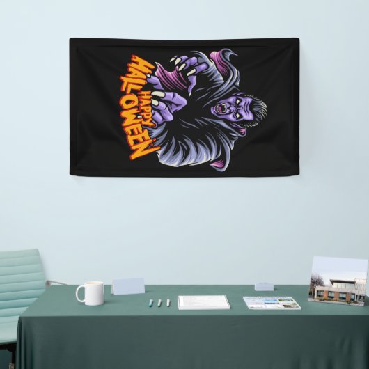 Happy Halloween Vampire Banner (Beurs)