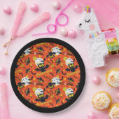 Happy Halloween Vampire Bat Paper Bord (Feest)