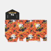 Happy Halloween Vampire Bat Volle Maan Bedankdoosjes (Uitgevouwen)