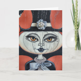 Happy Halloween Vampire Card Kaart