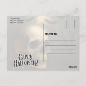 Happy Halloween Vampire Clown Briefkaart (Achterkant)