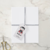 Happy Halloween Vampire Custom Gift Labels Cadeaulabel (Met Touw)