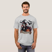 Happy Halloween Vampire T-shirt (Voorkant volledig)