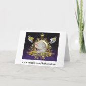 Happy Halloween vanuit de ruimte Kaart (Achterkant)