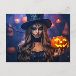 Happy Halloween | Verblijf Witchy Briefkaart