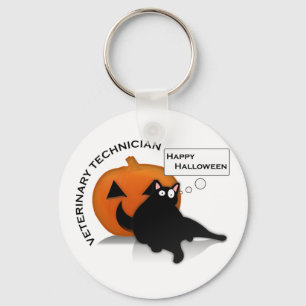 Happy Halloween Vet Tech. Sleutelhanger