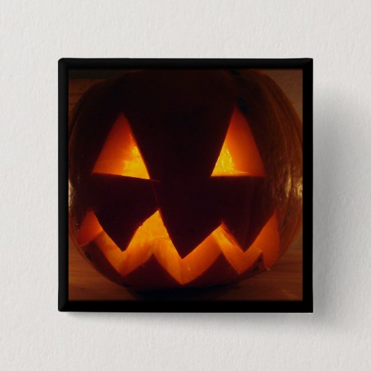 Happy Halloween Vierkante Button 5,1 Cm (Voorkant)