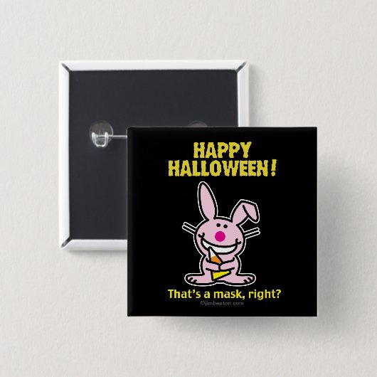 Happy Halloween! Vierkante Button 5,1 Cm (Voorkant /achterkant)