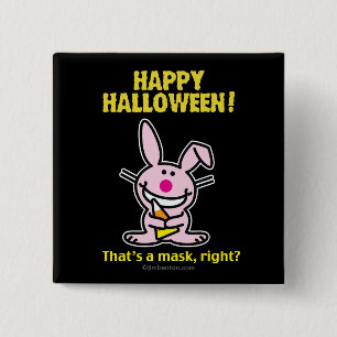 Happy Halloween! Vierkante Button 5,1 Cm