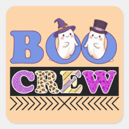 Happy Halloween Vierkante Sticker