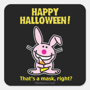 Happy Halloween! Vierkante Sticker