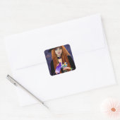 Happy Halloween! Vierkante Sticker (Envelop)