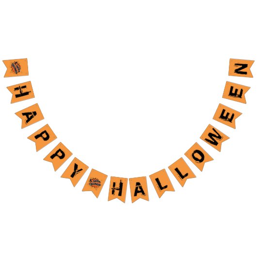 Happy Halloween Vlaggetjes (Alle)