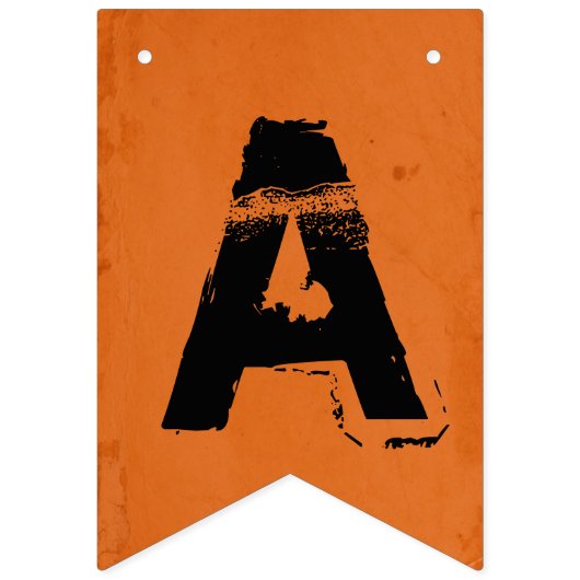 Happy Halloween Vlaggetjes (Derde vlag)