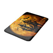 Happy Halloween (volledige maan) Badmat (Gekanteld)