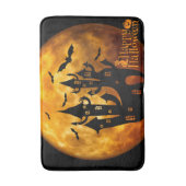 Happy Halloween (volledige maan) Badmat (Voorkant Verticaal)