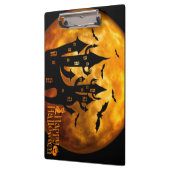 Happy Halloween (volledige maan) Klembord (Links)