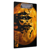 Happy Halloween (volledige maan) Klembord (Rechts)