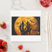 Happy Halloween (volledige maan) Servet (Insitu)
