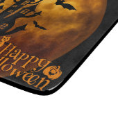 Happy Halloween (volledige maan) Snijplank (Hoek)