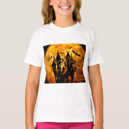 Happy Halloween (volledige maan) T-shirt