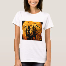 Happy Halloween (volledige maan) T-shirt