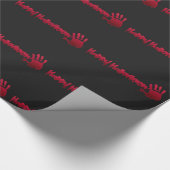 Happy Halloween w/hand Cadeaupapier (Hoek)