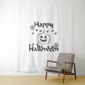 Happy Halloween Wandkleed (In situ)