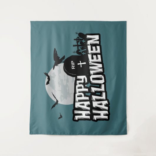 Happy Halloween Wandkleed (Voorkant)