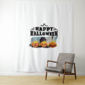 Happy Halloween Wandkleed (In situ)