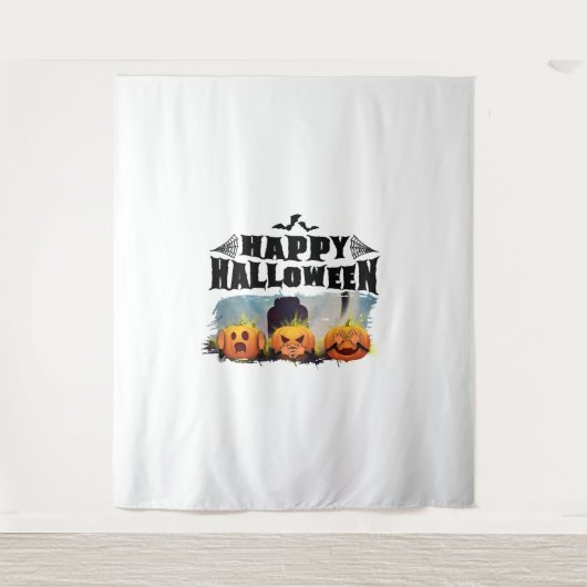 Happy Halloween Wandkleed (Voorkant)