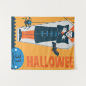 Happy Halloween Wandkleed (Voorkant (horizontaal))