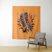 Happy Halloween Wandkleed (In situ)