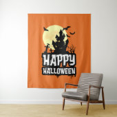 Happy Halloween Wandkleed (In situ)