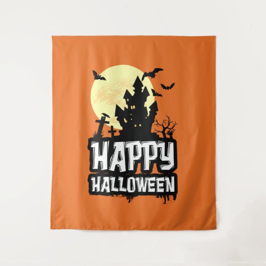 Happy Halloween Wandkleed (Voorkant)