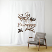 happy Halloween Wandkleed (In situ)