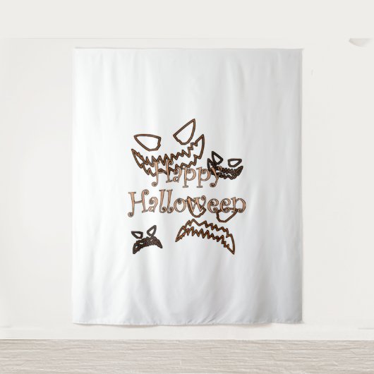 happy Halloween Wandkleed (Voorkant)