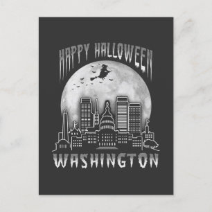 Happy Halloween Washington DC Briefkaart
