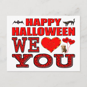 Happy Halloween We houden van je Briefkaart