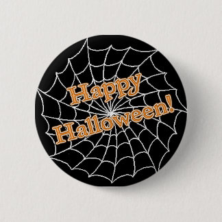 Happy Halloween Web Ronde Button 5,7 Cm