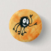 Happy Halloween! Webber zegt: "Hoi!" Ronde Button 3,2 Cm (Voorkant)