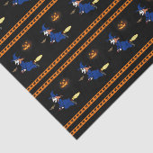 Happy Halloween-weefselpapier, heks Tissuepapier (Detail)