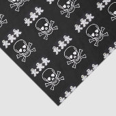 Happy Halloween-weefselpapier, schedel Tissuepapier (Detail)