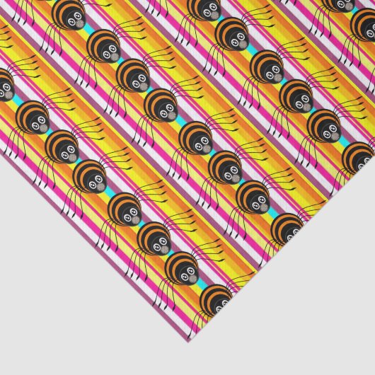 Happy Halloween-weefselpapier, spin Tissuepapier (Detail)