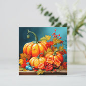 Happy Halloween | Welkom Herfstseizoen Kaart (Staand voorkant)