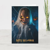 Happy Halloween Wenskaart Aankondiging (Voorkant)